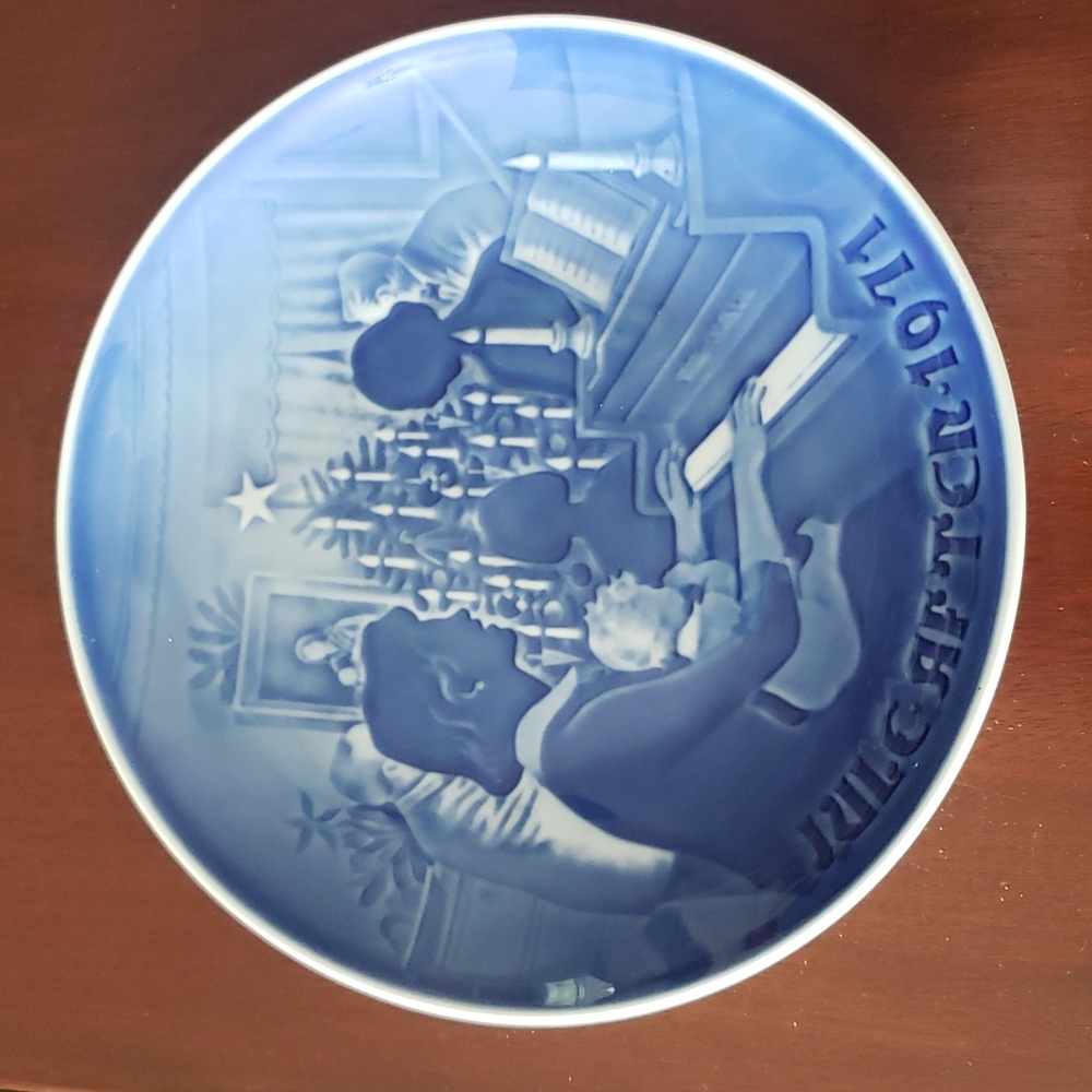 Vintage 1971 B&G Copenhagen Christmas Plate